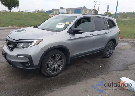 2022 Honda Pilot Awd Sport from USA, damaged, VIN 5FNYF6H33NB077649